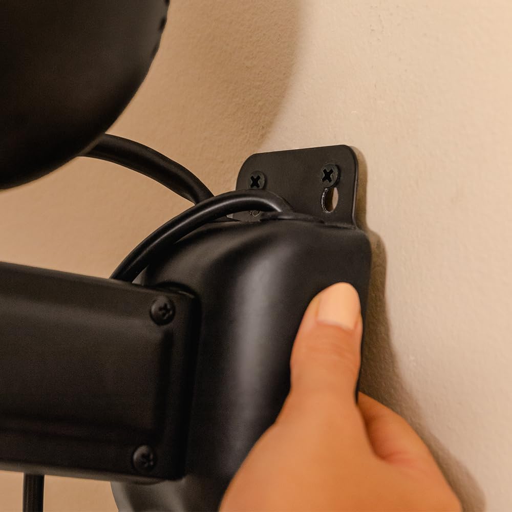 Wandventilator EnergySilence 4500 mit Fernbedienung und Timer, Fernbedienung Schwarz