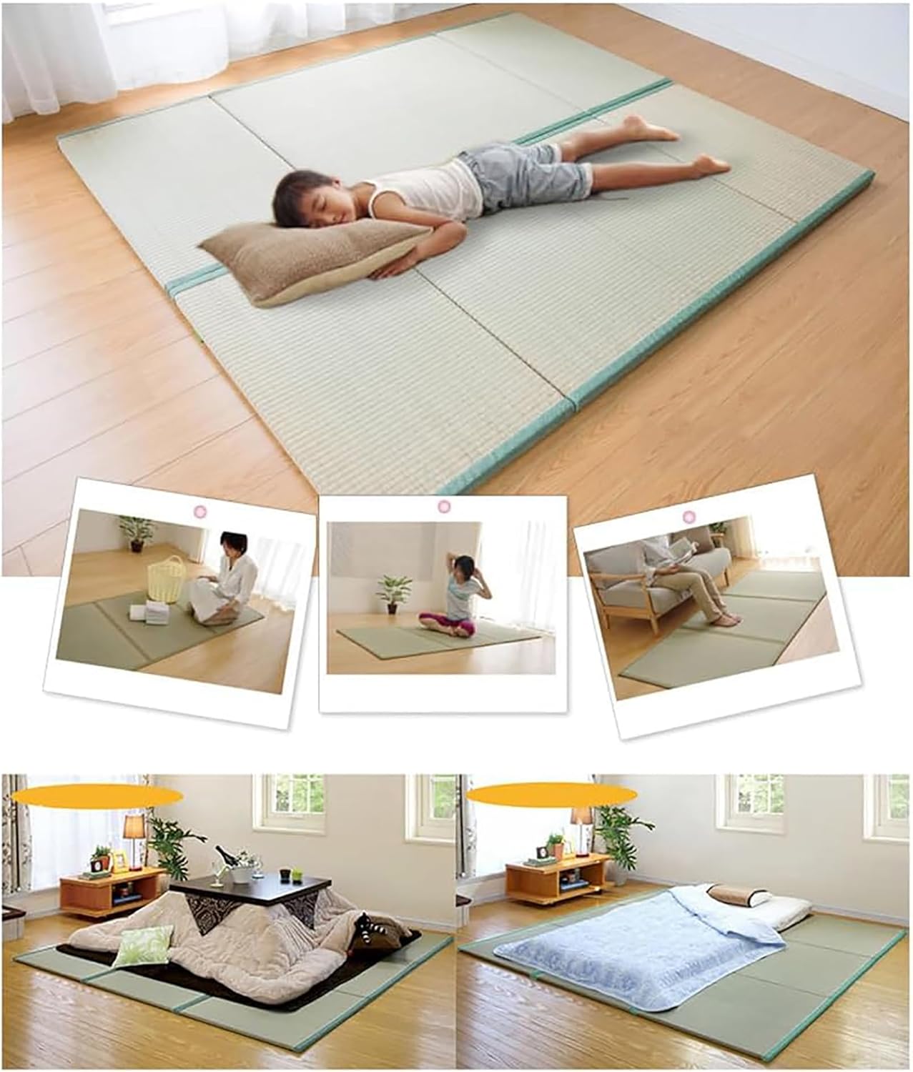 Tatami Futon-Matte, 100x200x3.5cm