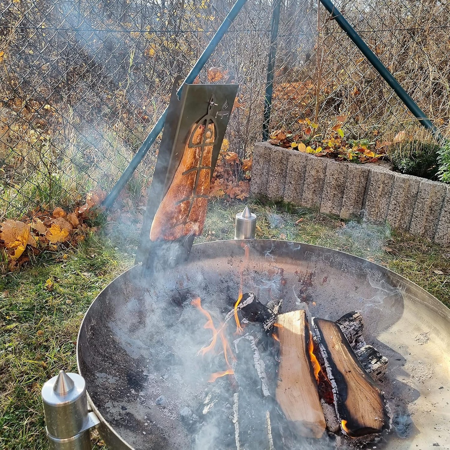 Flammlachsbrett, 52L x 16B cm