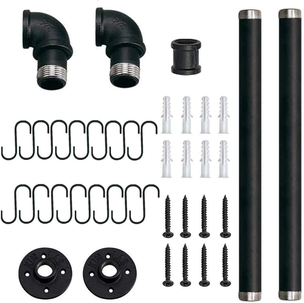 Hakenleiste mit 16 Haken, 100 cm
