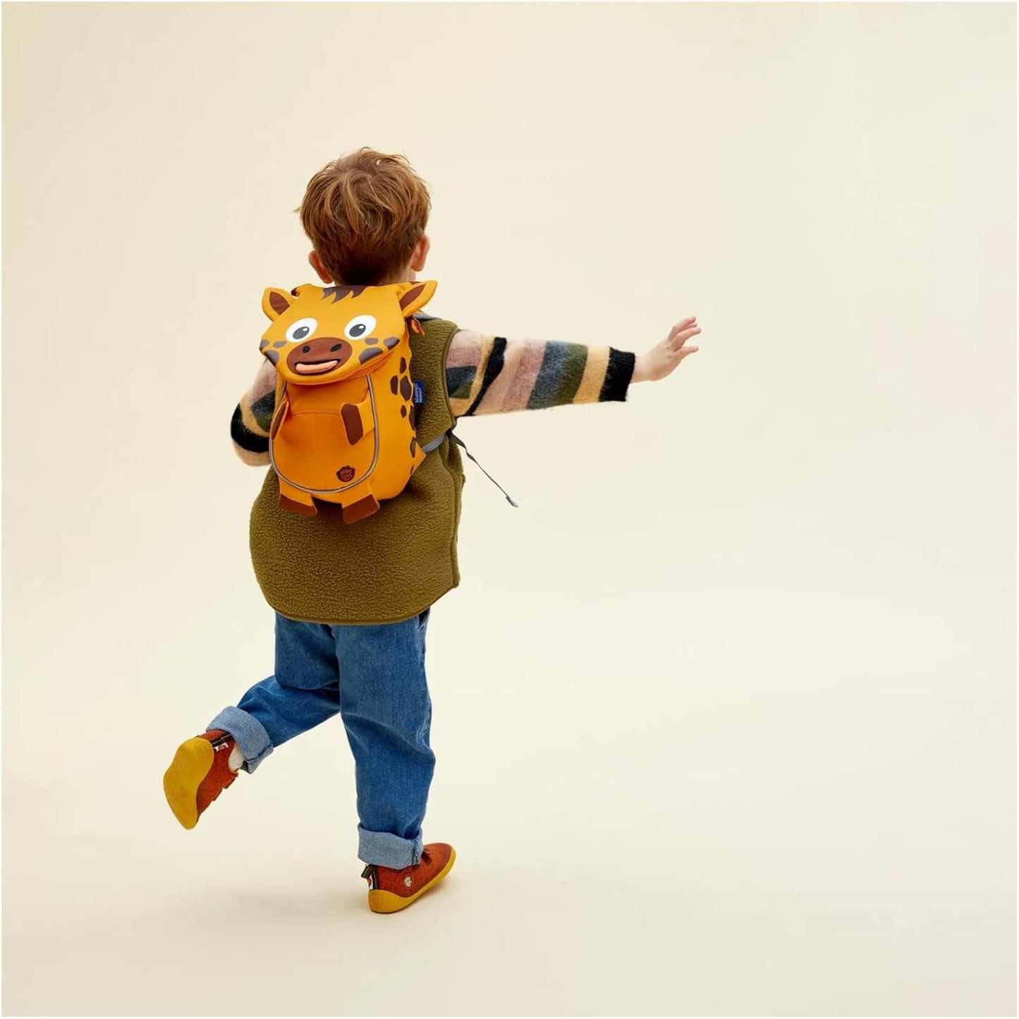 Kindergartenrucksack Kleiner Freund Giraffe, Einheitsgrösse Giraffe - Orange