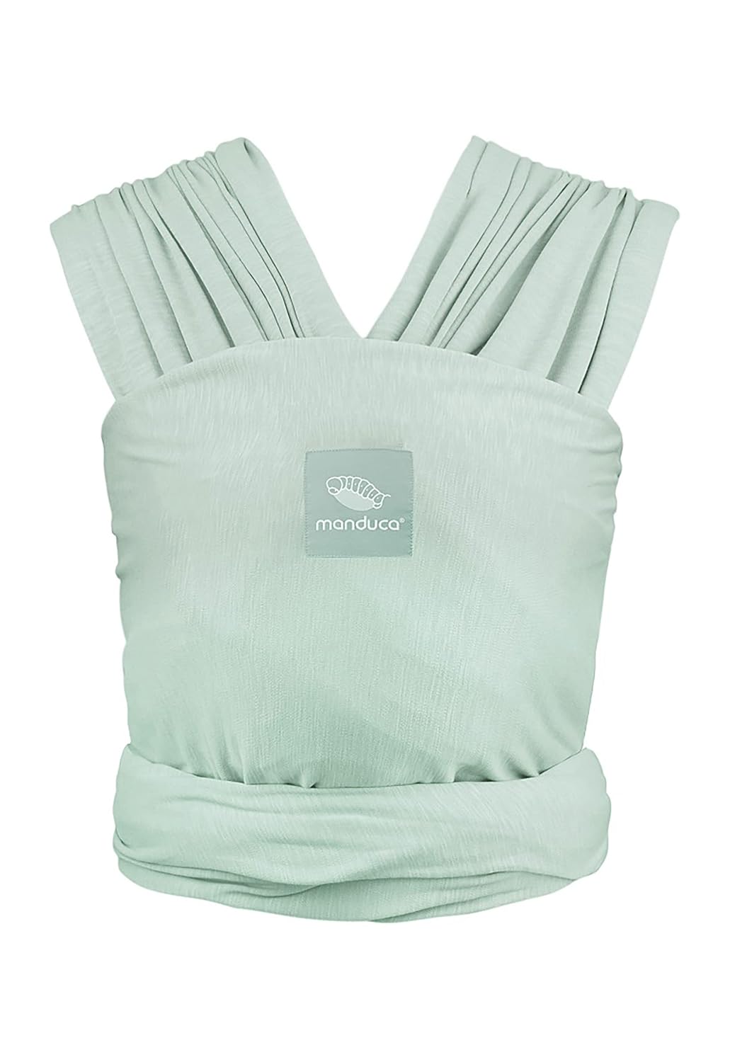 Elastisches Babytragetuch aus Bio-Baumwolle, Mint