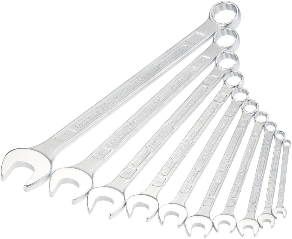 Ring-Maulschlüssel-Satz 600NA/10, 10-teilig, Schraubenschlüssel