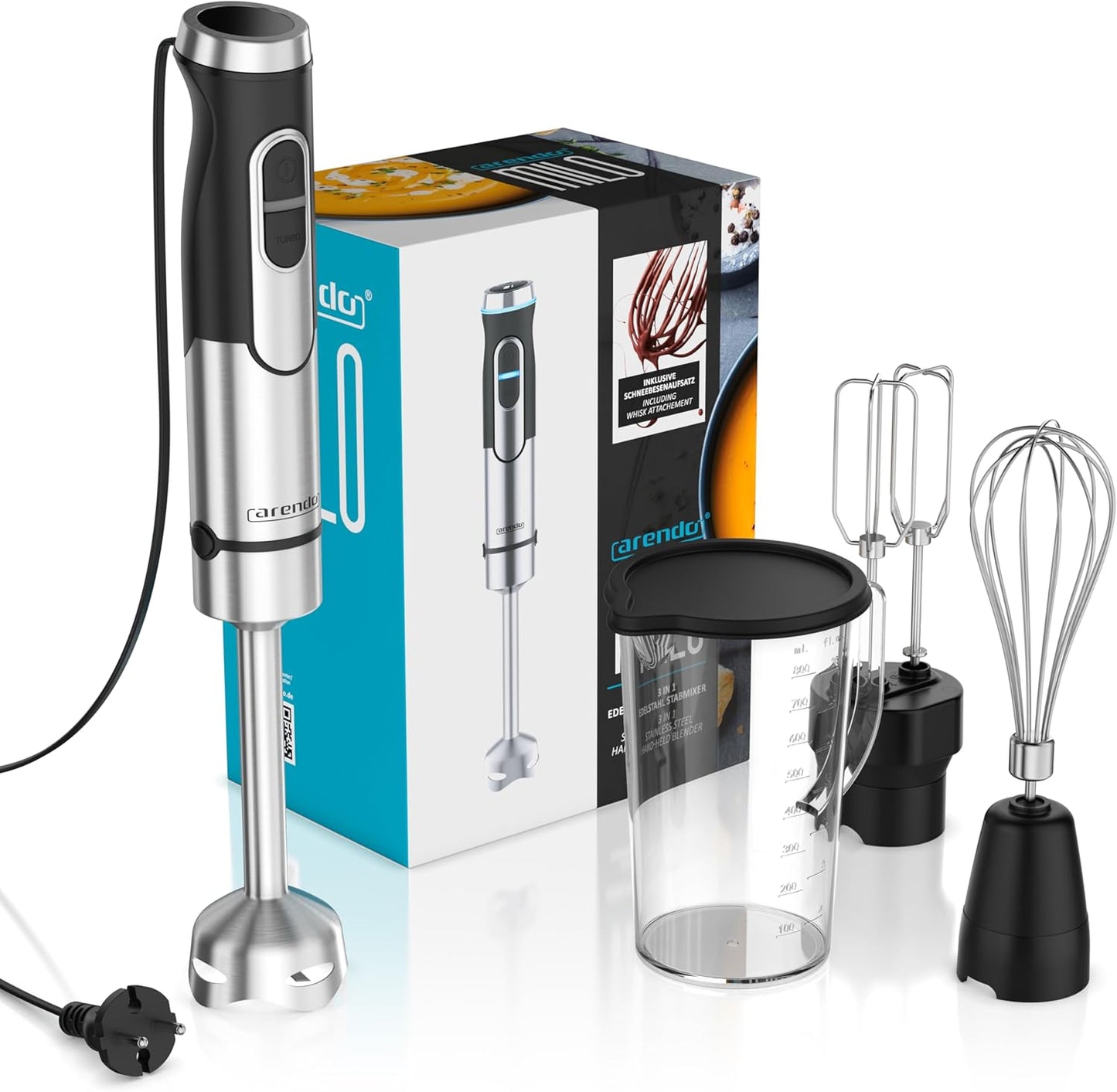 Stabmixer-Set mit Schneebesen