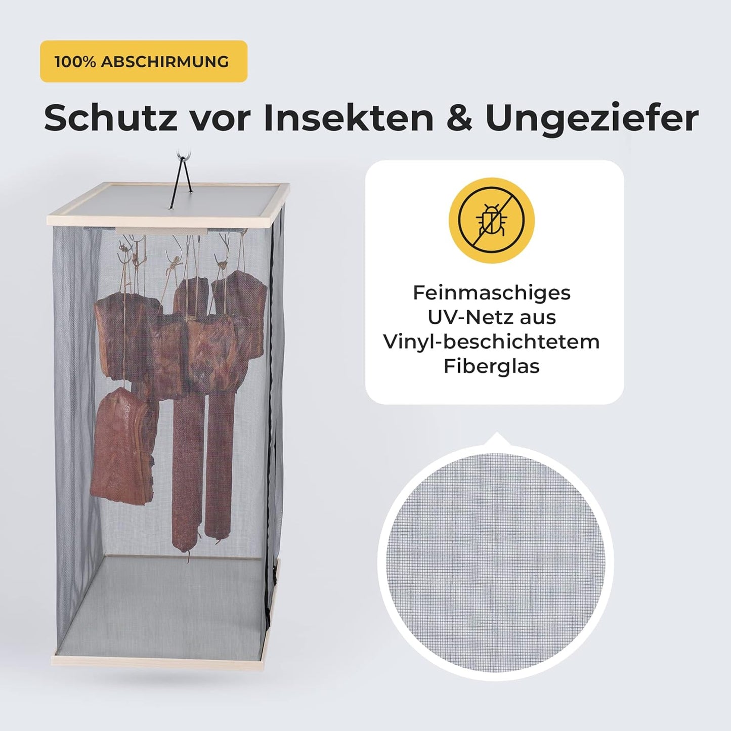 Hängender Reifeschrank, Modell 1/ 41 x 35 x 50 cm