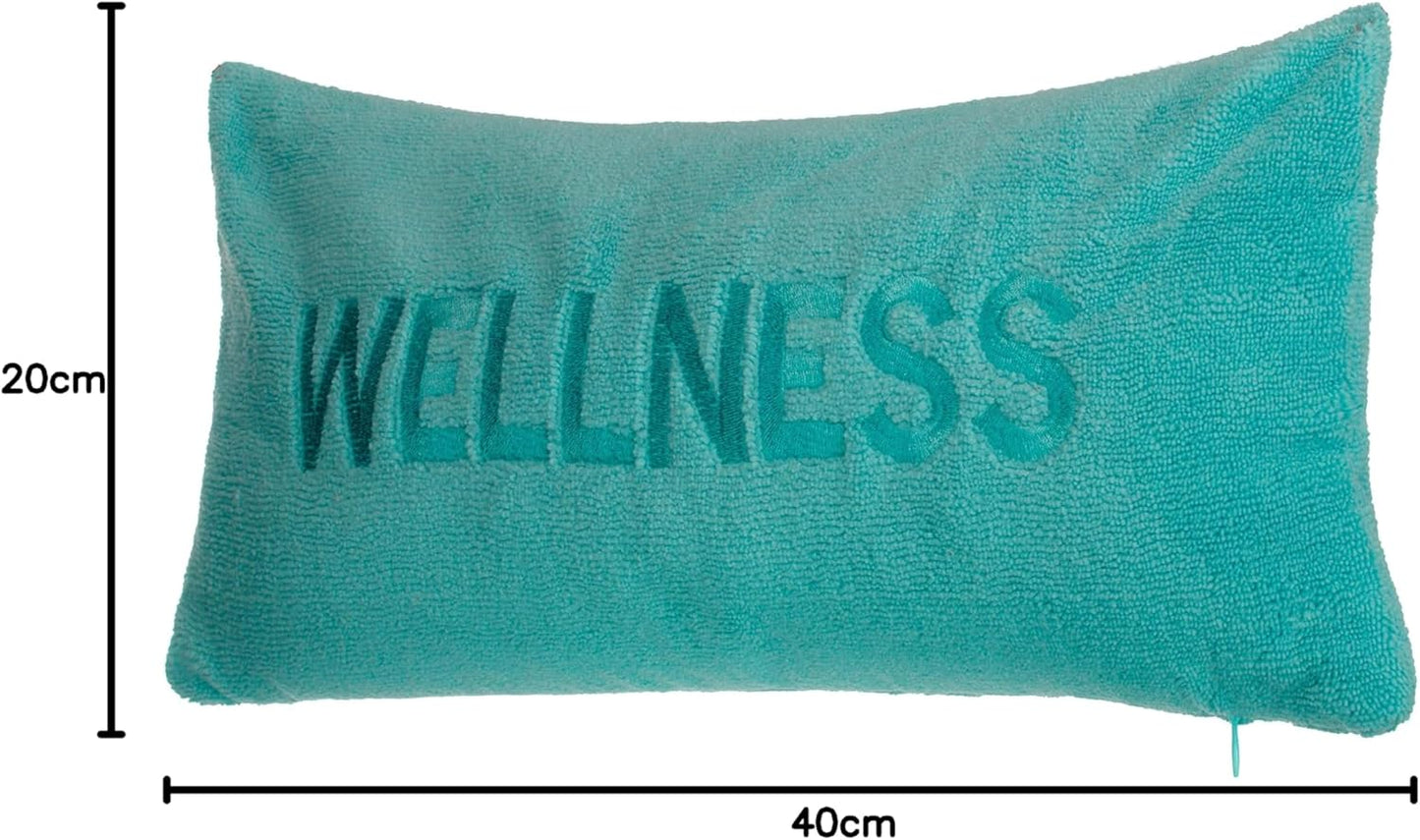 Wellness Nackenkissen für Badewanne, 40x20 cm, 40x20 cm Türkis