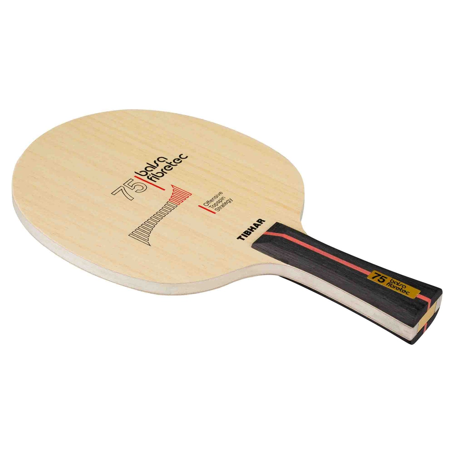 Balsa Fibretec 75 Tischtennisschläger, konkav