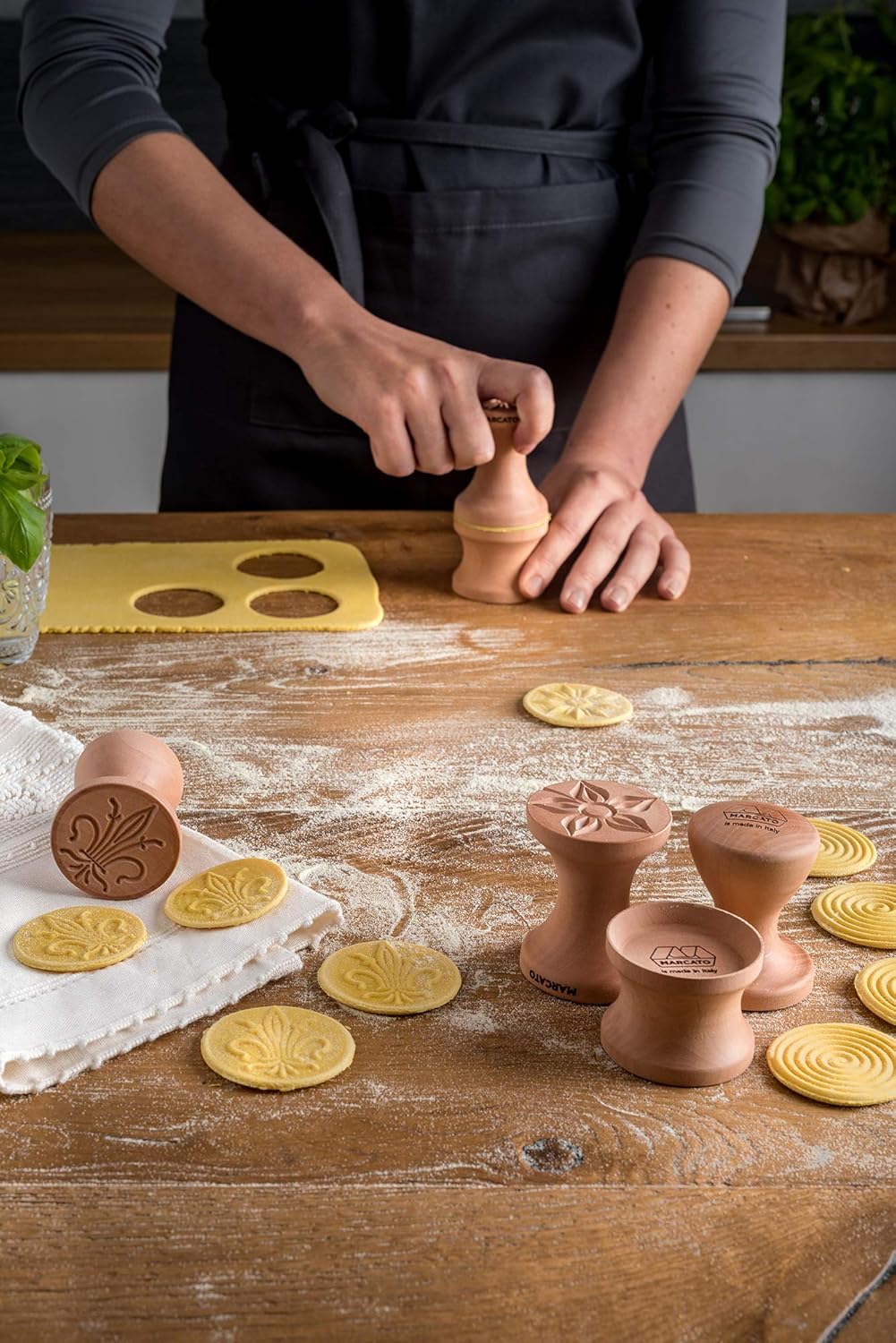 Corzetti Pasta-Stempel