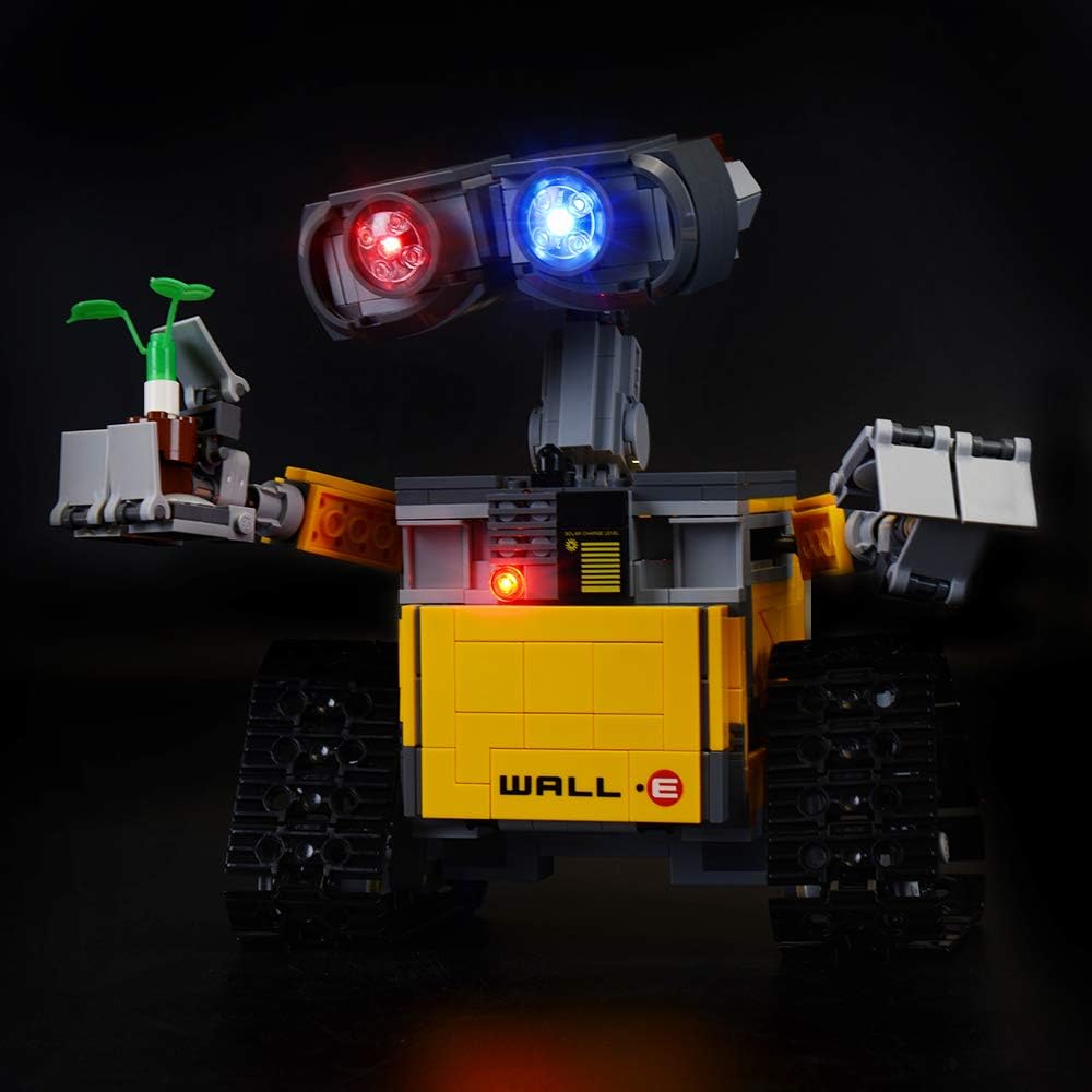 LED-Beleuchtungsset für Lego Wall E 21303, Lego 21303 Ideas Wall E