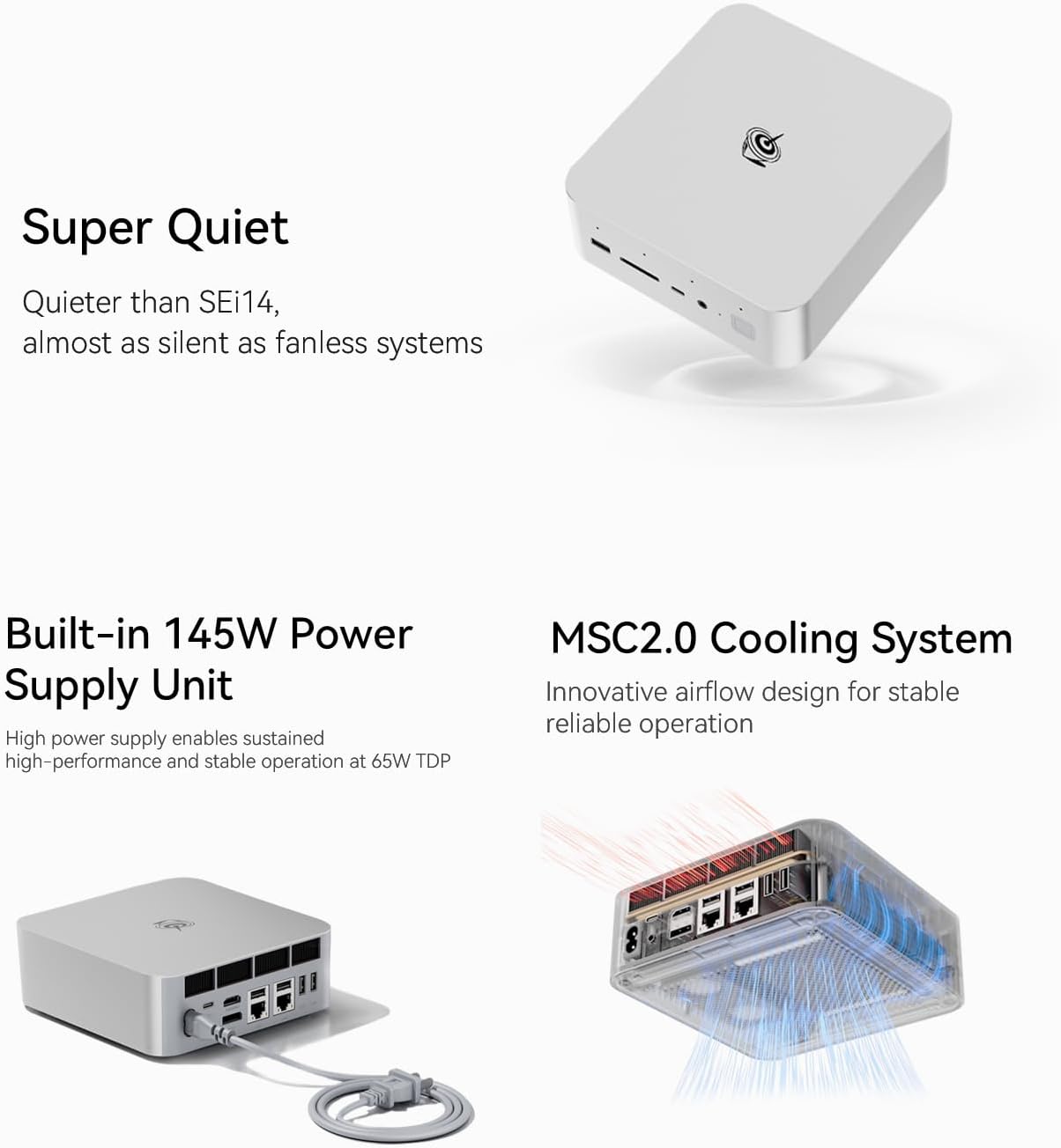 Ultra Mini PC mit Intel Core i9, GTi13 13900HK/64G/2T
