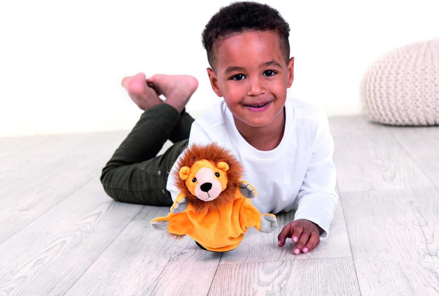 Handpuppe Löwe für Kindergarten, Löwe