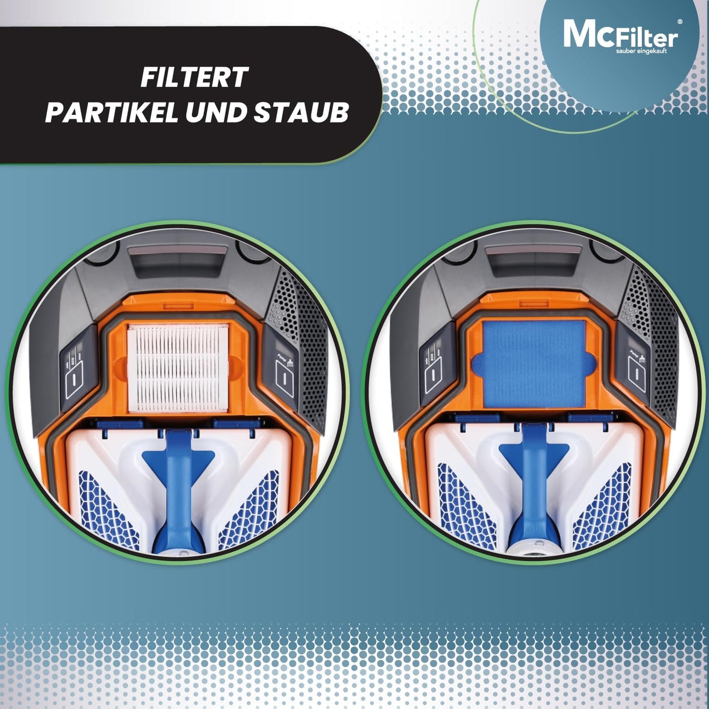Staubsaugerbeutel für Thomas, 20 Beutel + Filterset 10-tlg.