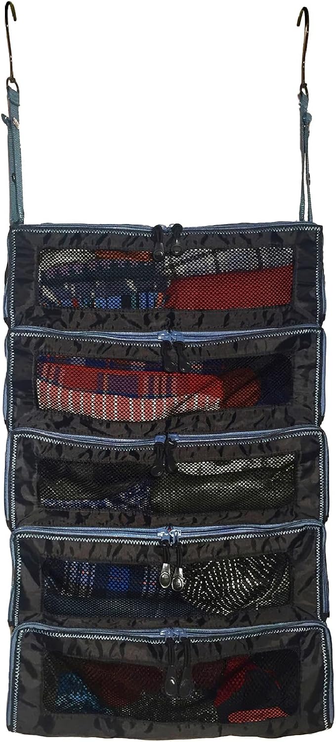 Handgepäck-Organizer zum Aufhängen, Large (Check-In) Schwarz
