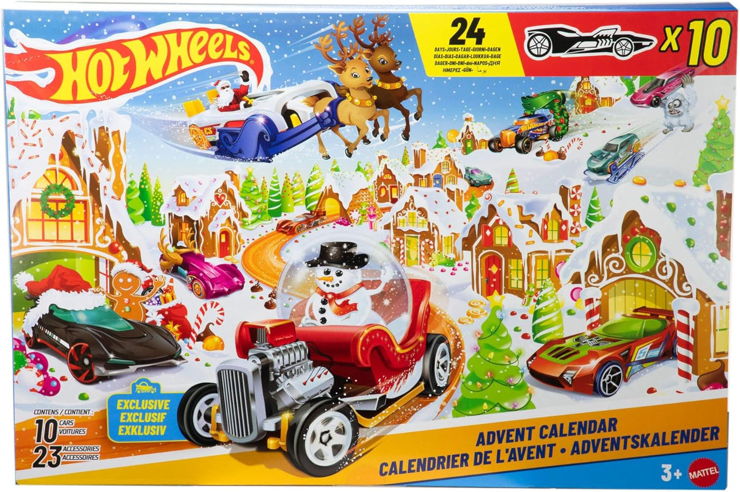 Spielzeugauto-Adventskalender