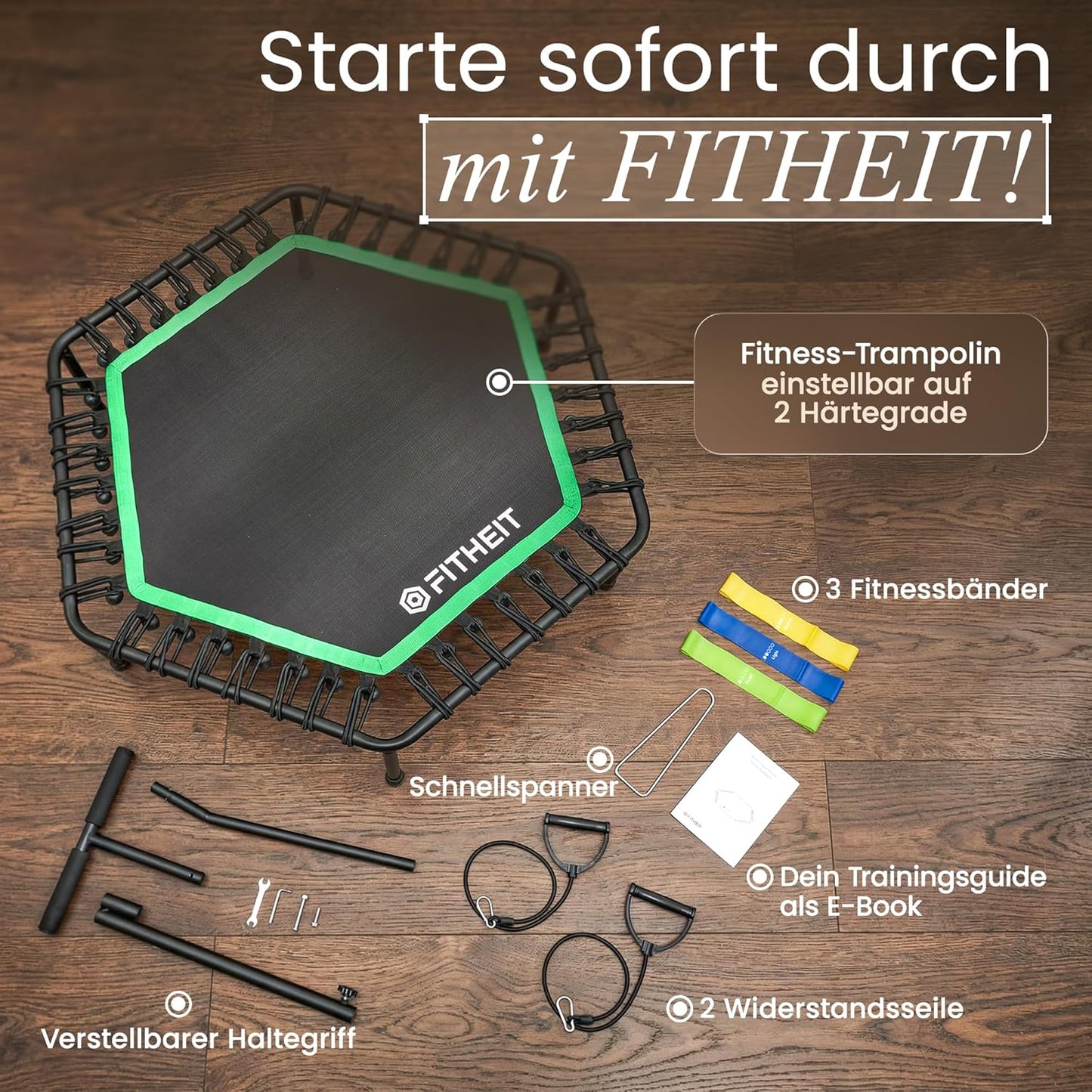 Fitnesstrampolin für Erwachsene