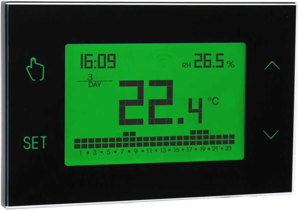 Digitales Heizungsthermostat mit Touchscreen-LCD