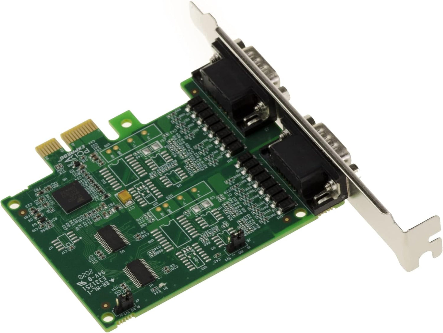 PCIe Controller-Karte mit 2 COM Ports RS232