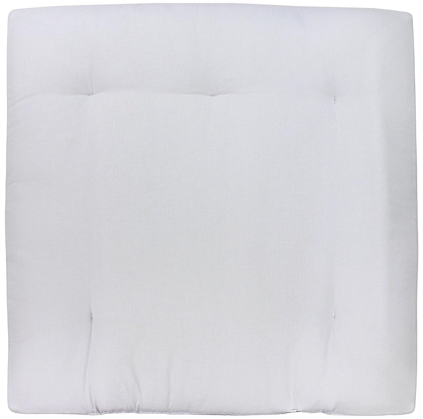 Wickelauflage mit Frotteebezügen (65 x 75 cm), 65 x 75 cm Bärchen Kaninchen Grau / Beige
