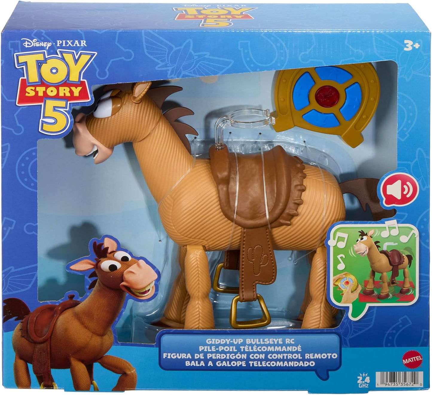 Disney and Pixar Toy Story 5 Giddy-Up Bullseye