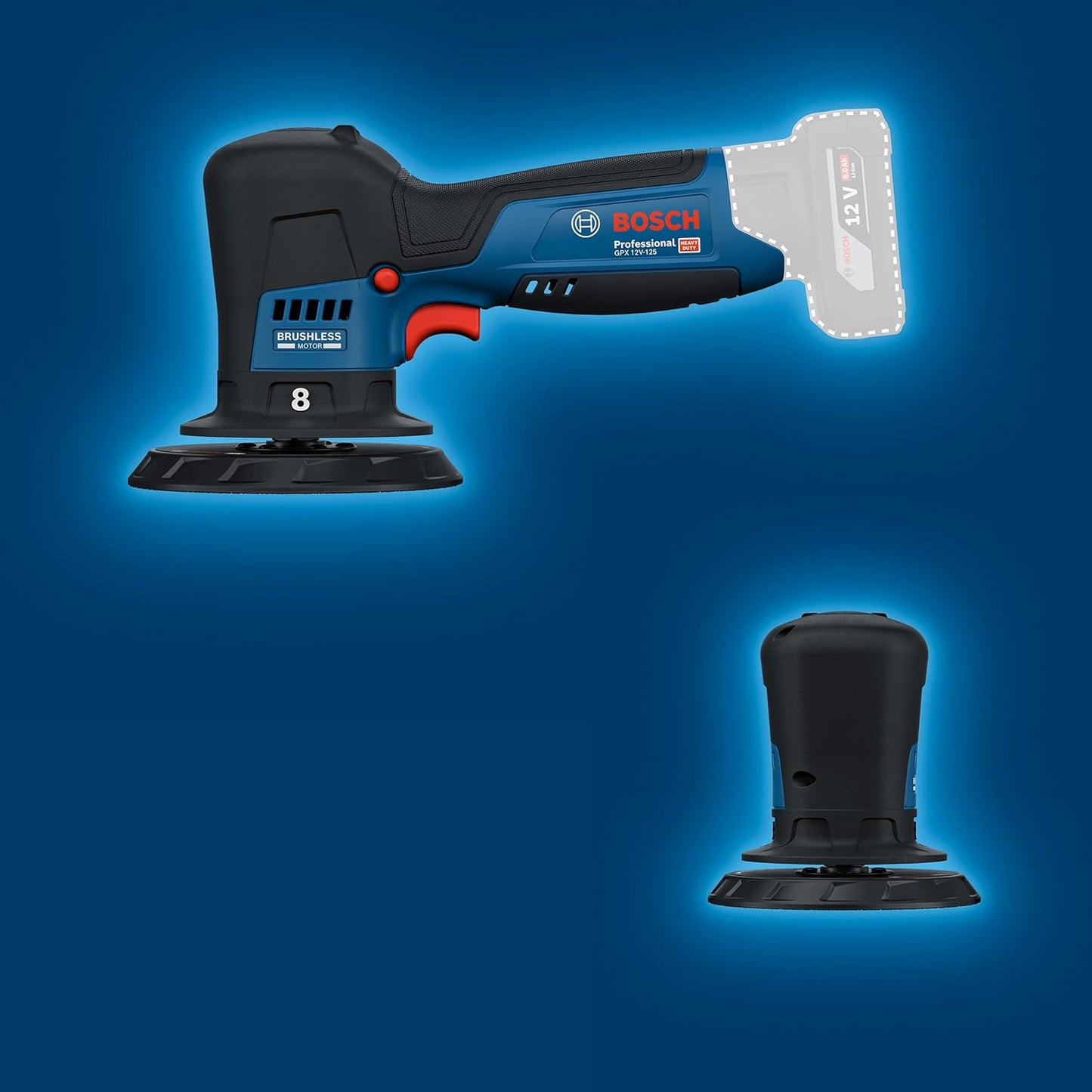 Akku-Polierer GPX 12V-125