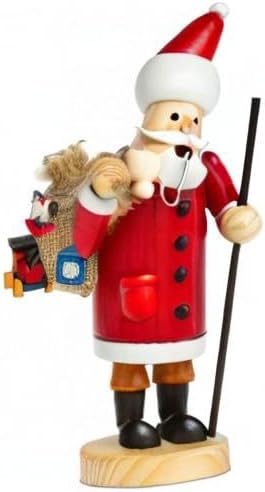 Räuchermännchen Weihnachtsmann, Höhe ca. 15 cm A01 Rot - Weihnachtsmann