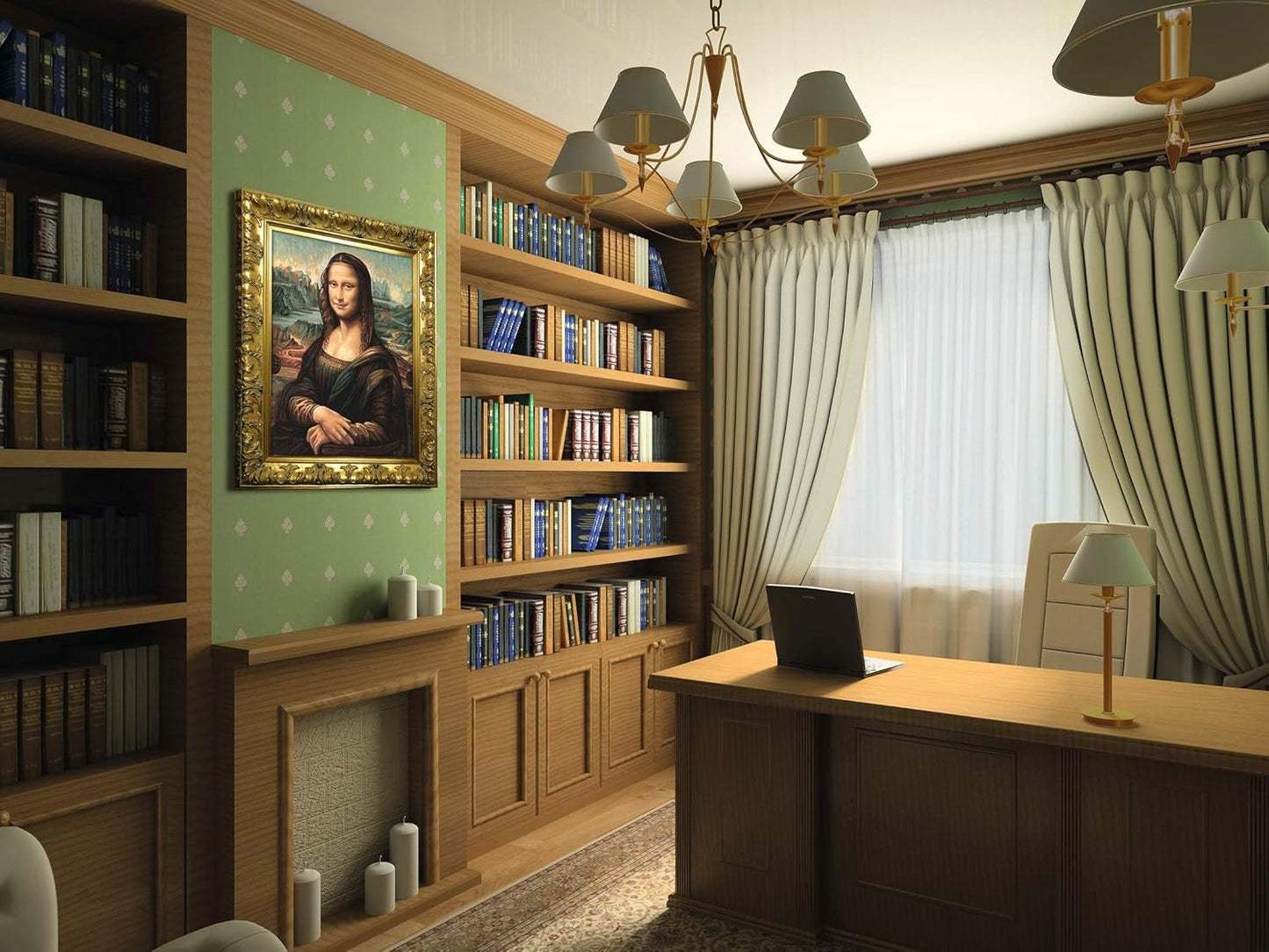 Malen nach Zahlen Set - Mona Lisa