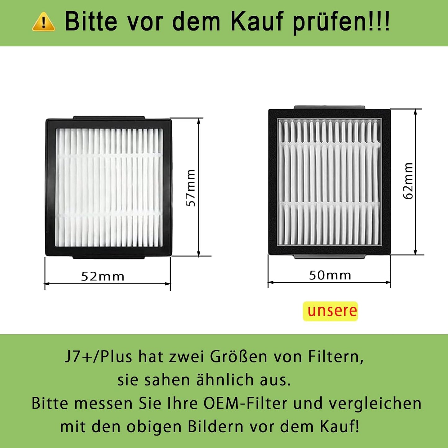 Ersatzteile-Set für iRobot Roomba, 2 Ersatzteilsets