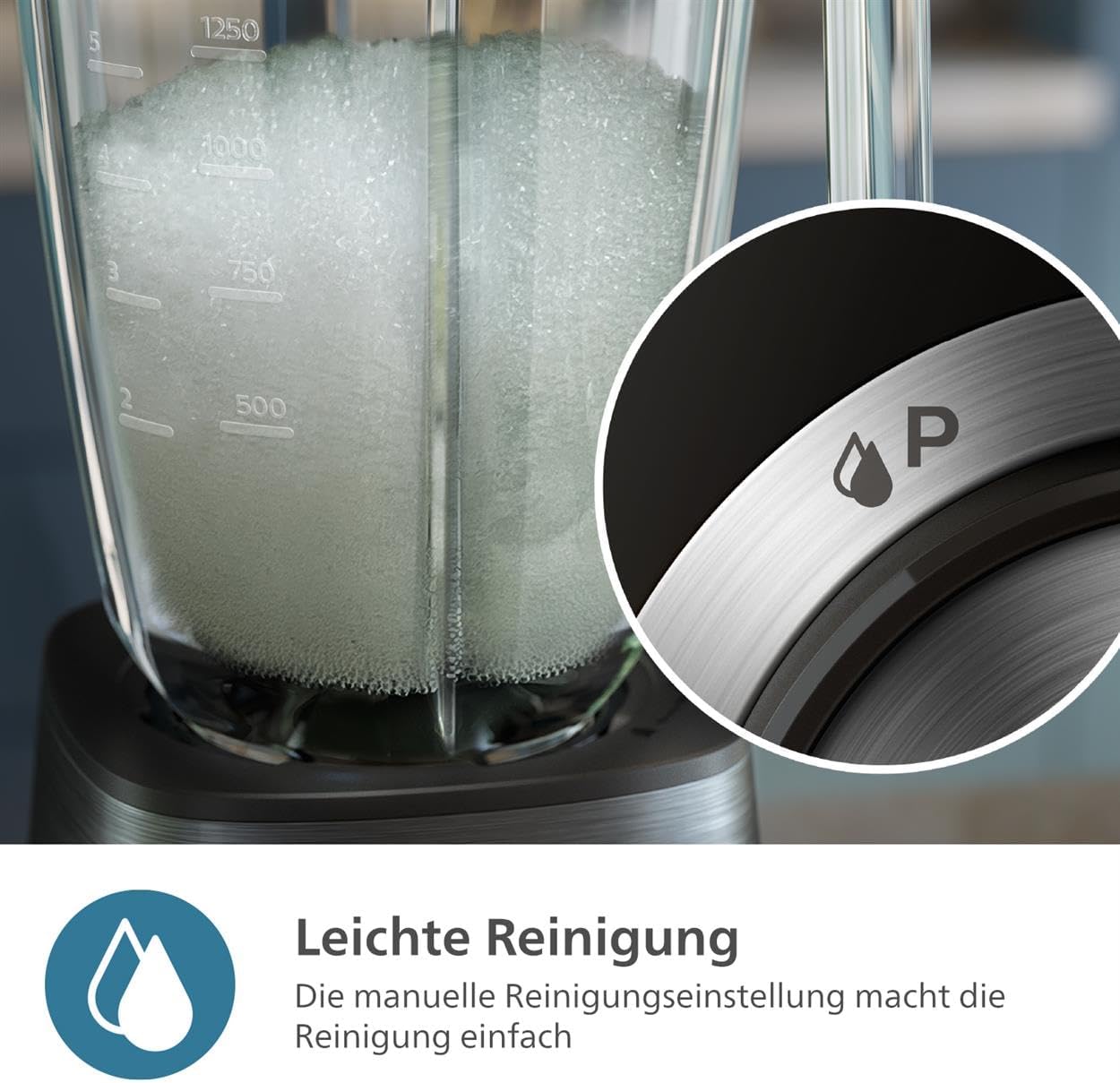 Standmixer mit Blend-and-go-Behälter, 1200W