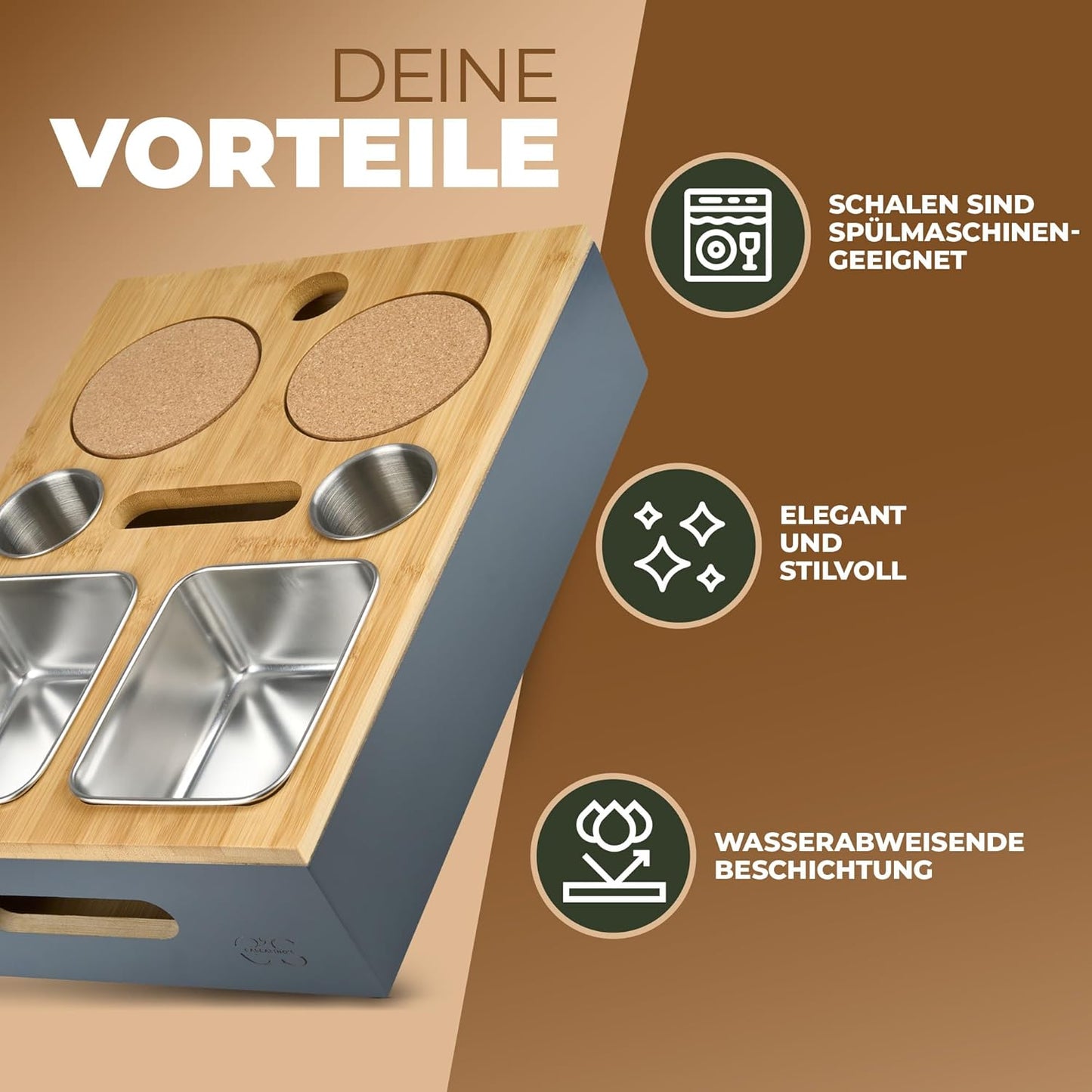 Couchbar Snackbox, Bambus