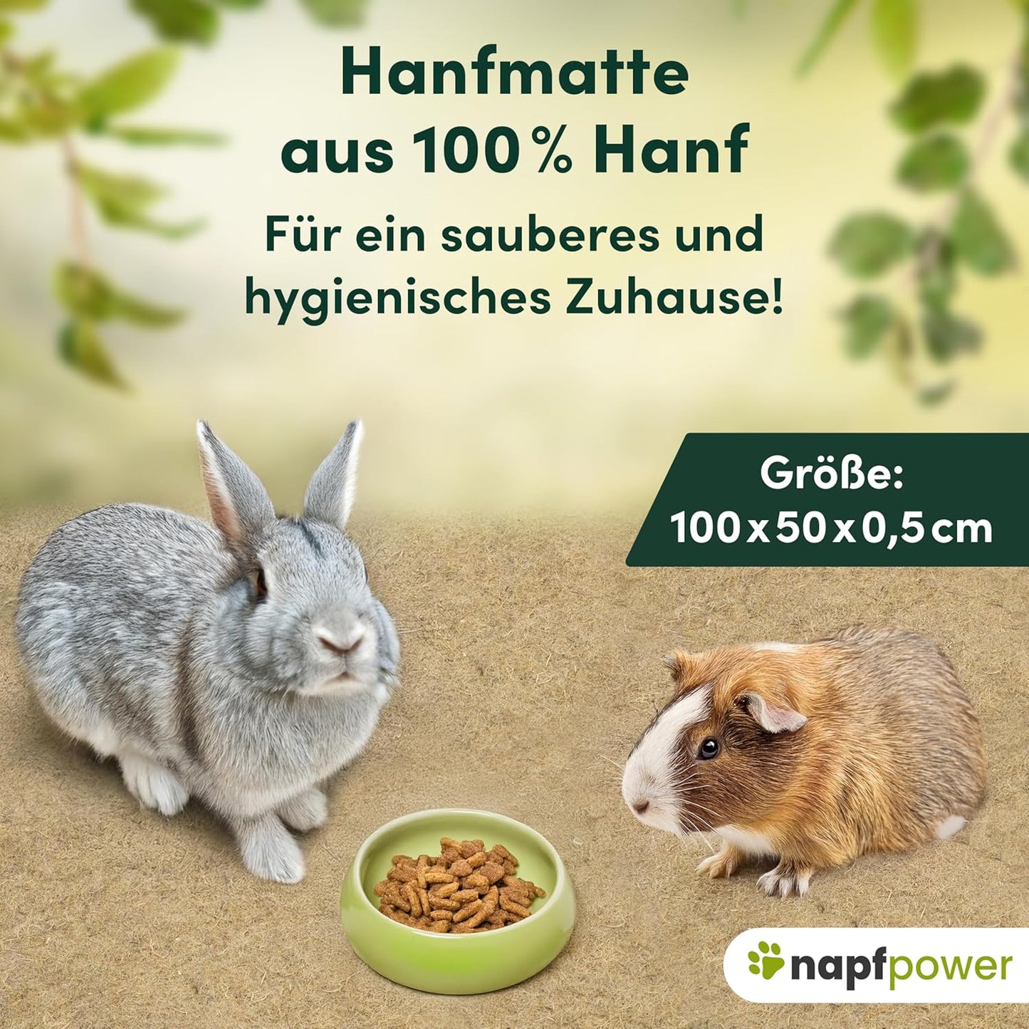 5-teiliges Nagermatten-Set, 5er Set