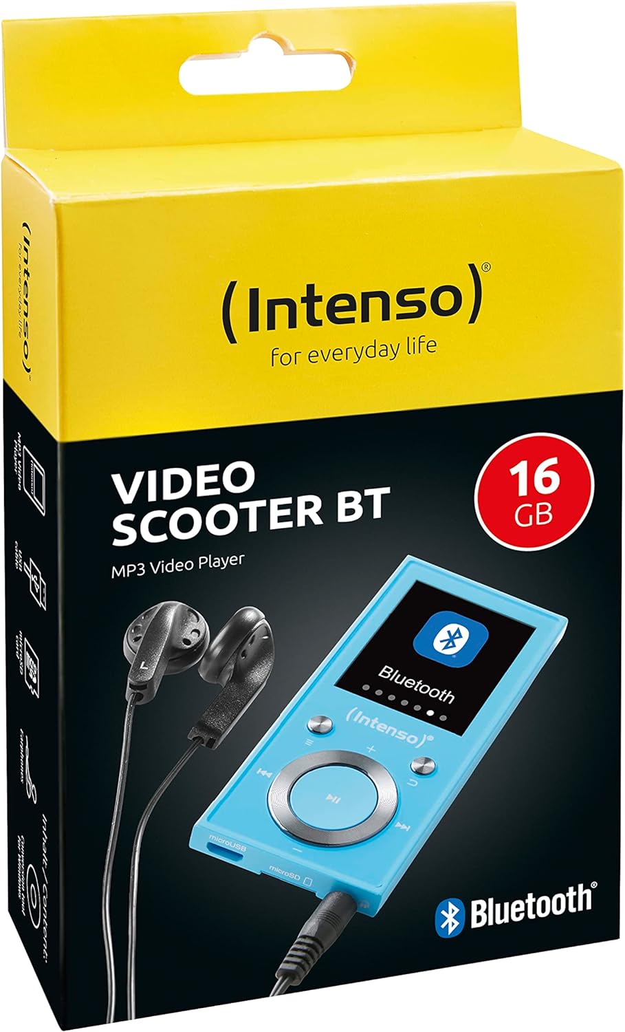 Video Scooter BT, blau, 16GB