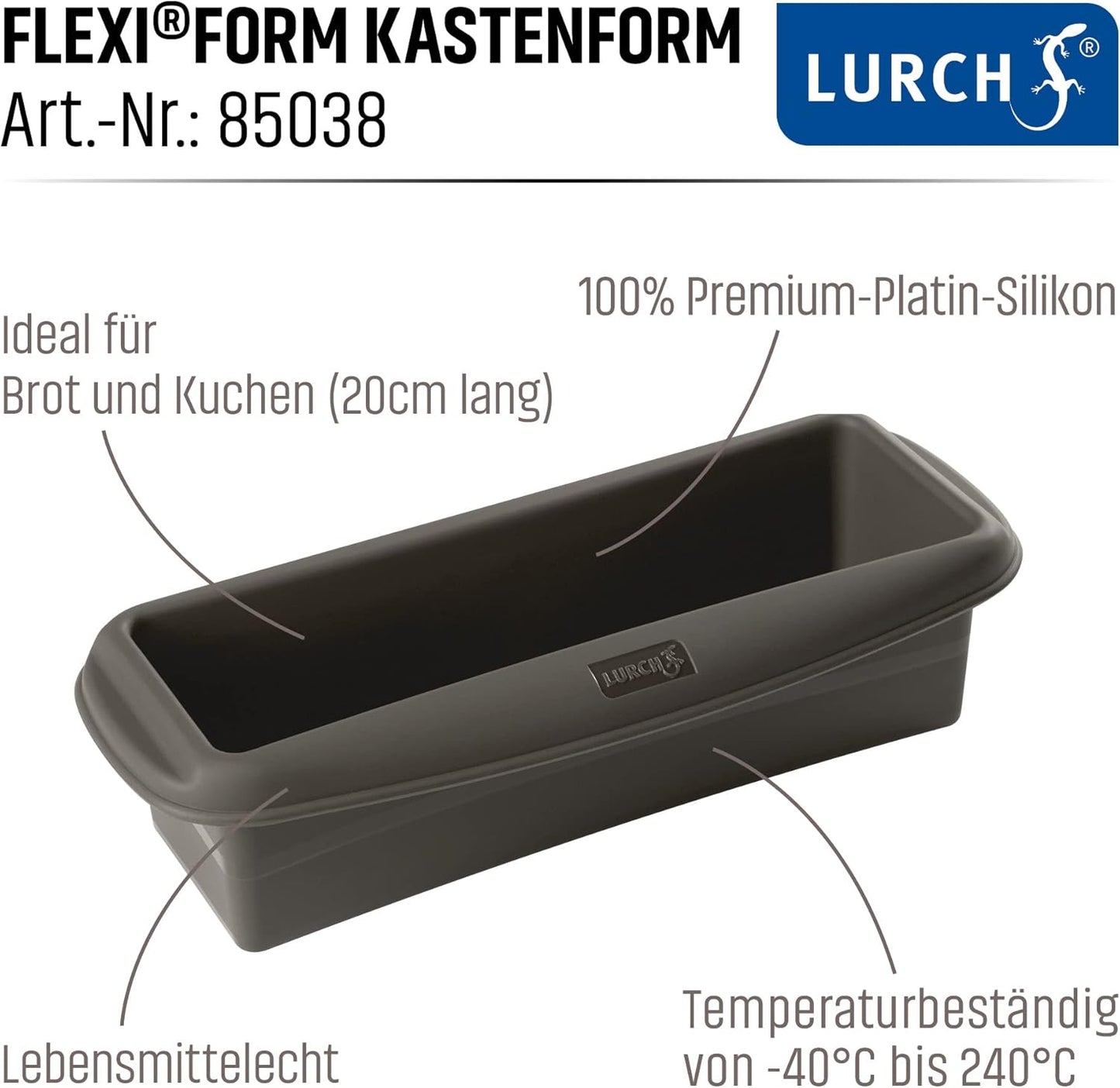 FlexiForm Kastenform 585038, 2 Stück, 20 x 6cm 2er Set