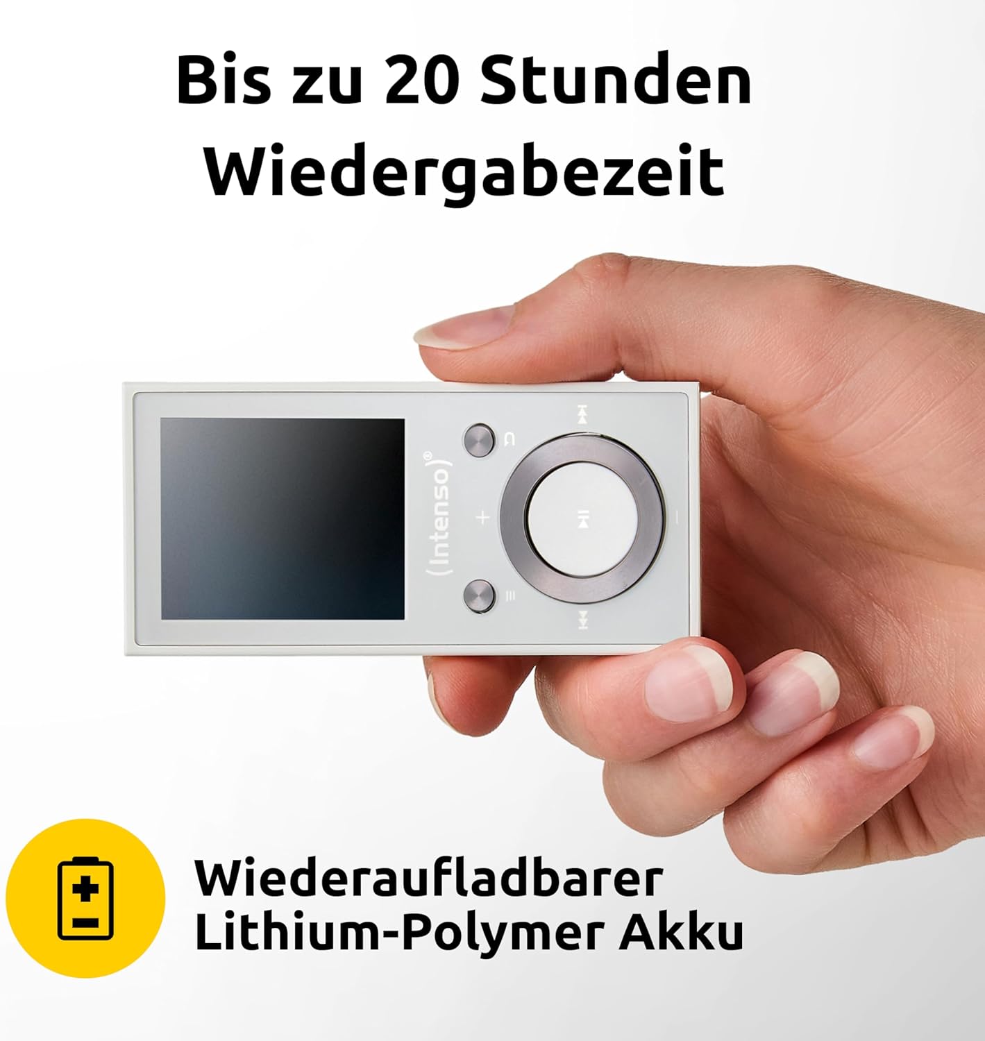 Video Scooter BT MP3 Player mit Bluetooth 5.0, weiss