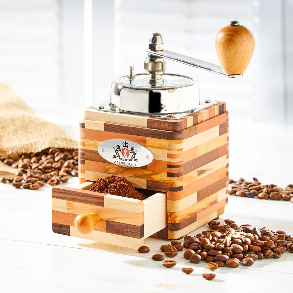 Kaffeemühle MONTEVIDEO, manuell, stufenlos einstellbar, One-Size Melange
