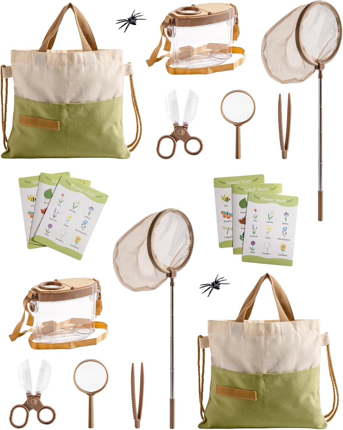 8-teiliges Kinder Entdecker Kit, Grün - Dual