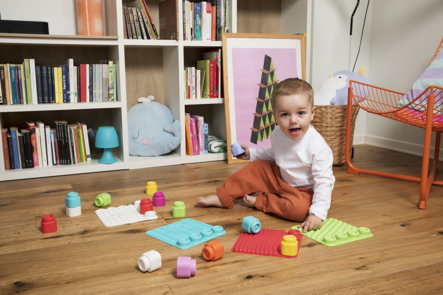 Spieleset für Kleinkinder Sensorischer Teppich, Clementoni