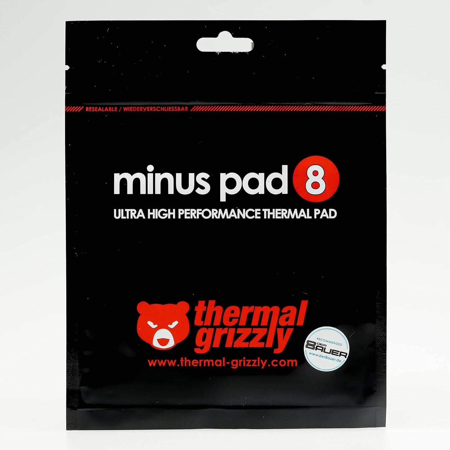 Minus Pad 8, 100 × 100 × 1,5 mm Minus Pad 8