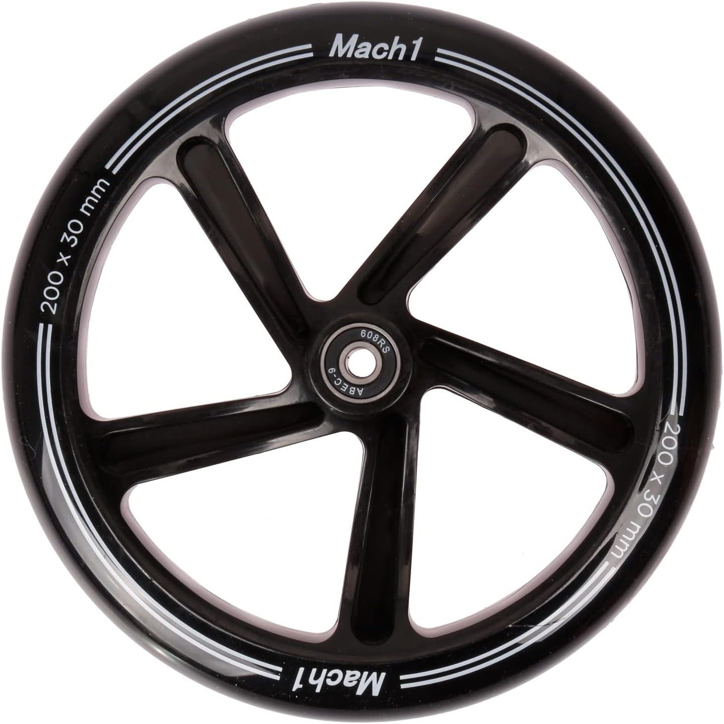 Rollen-Set für Kickscooter, 200x30mm ohne LED
