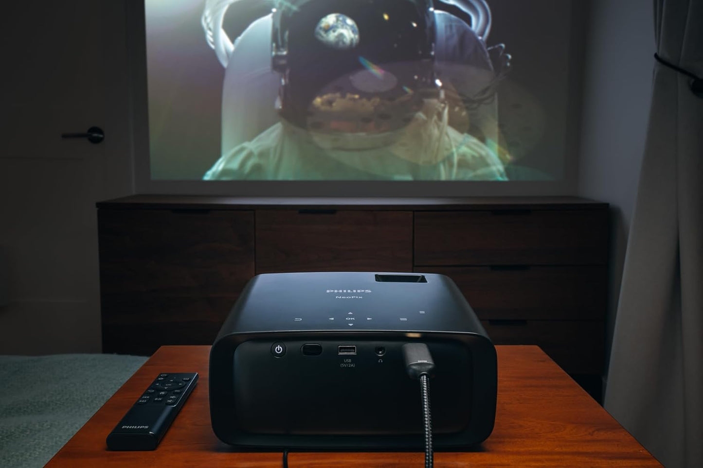 Mini Beamer mit True HD 720p & WiFi Screen Mirroring