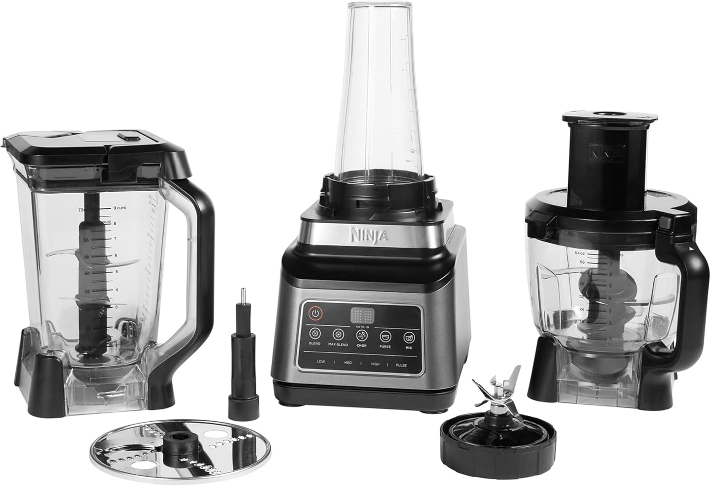 3-in-1 Küchenmaschine mit Auto-iQ, BN800EU, 3-in-1-Mixer, Schwarz
