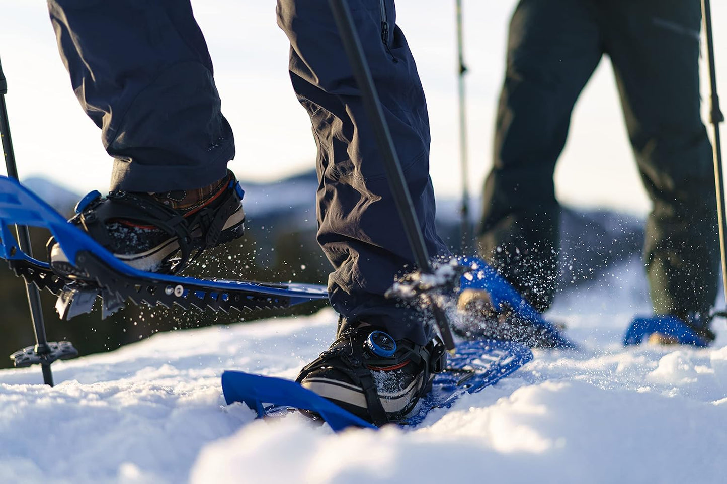 Helium MTN Schneeschuhe, 30 schwarz / blau