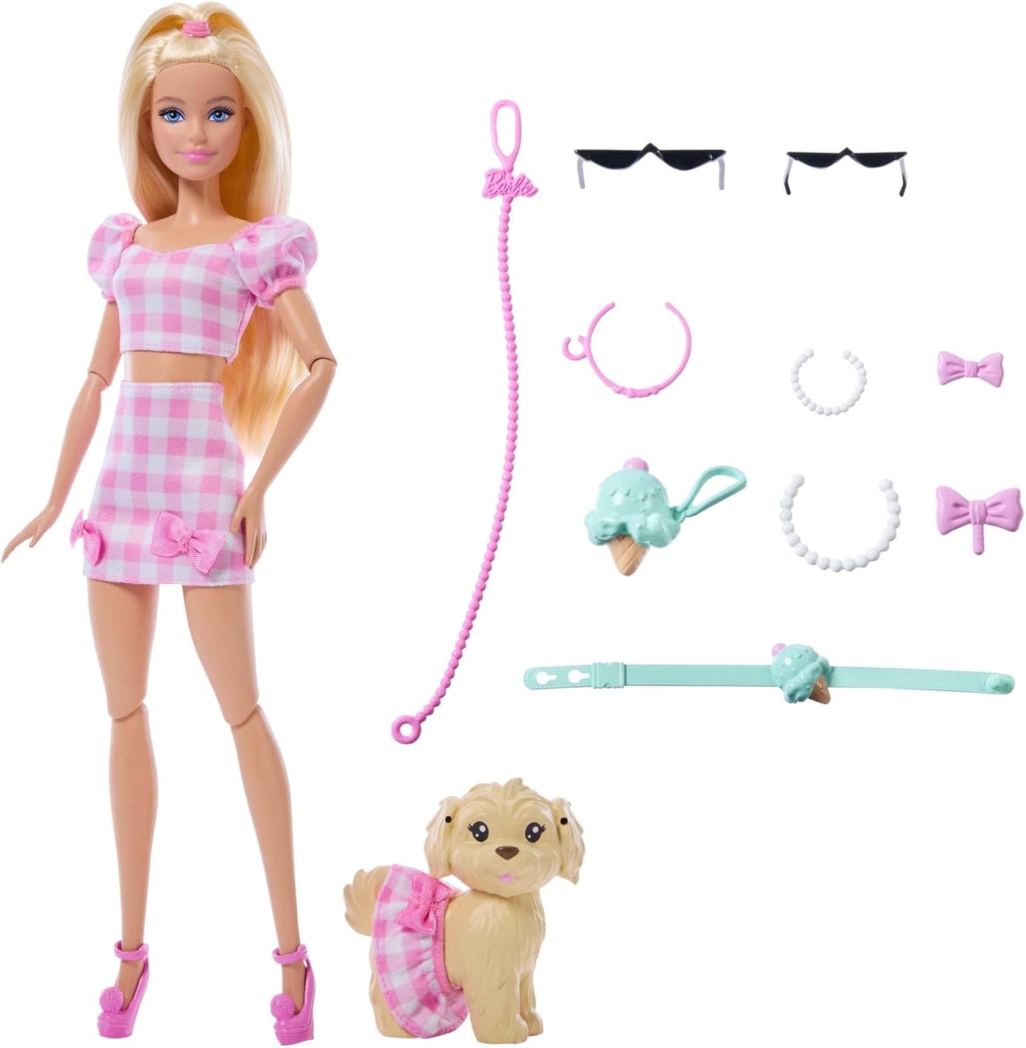 Twinning Looks Puppe mit Hündchen und Accessoires