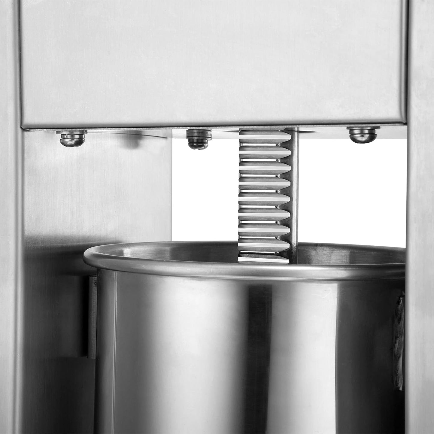 Wurstfüllmaschine, 7 Liter; Silber