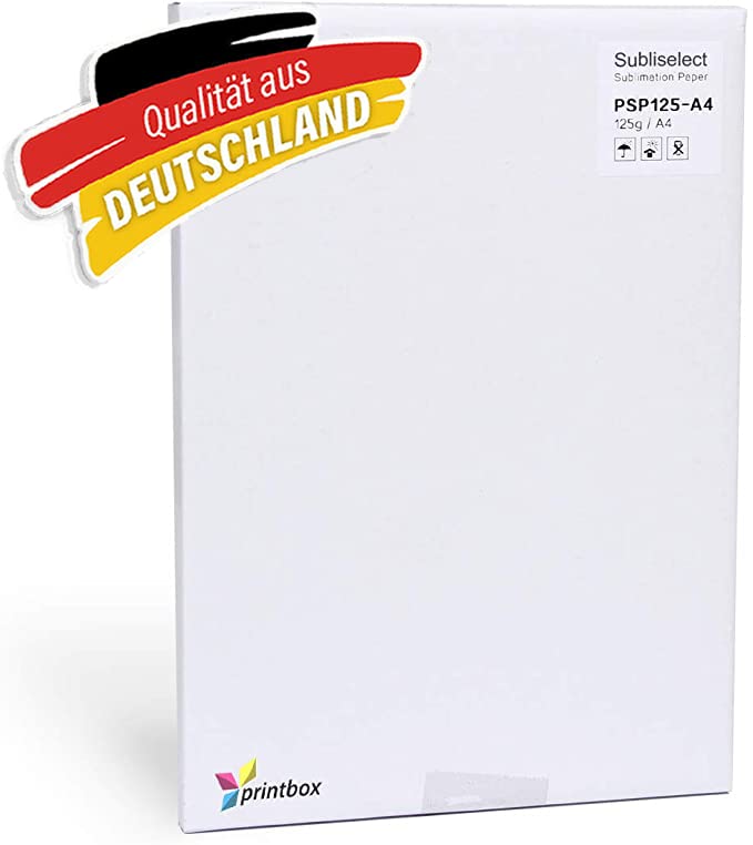 Premium Sublimationspapier, 100x DIN A3 Sublimationspapier 125g
