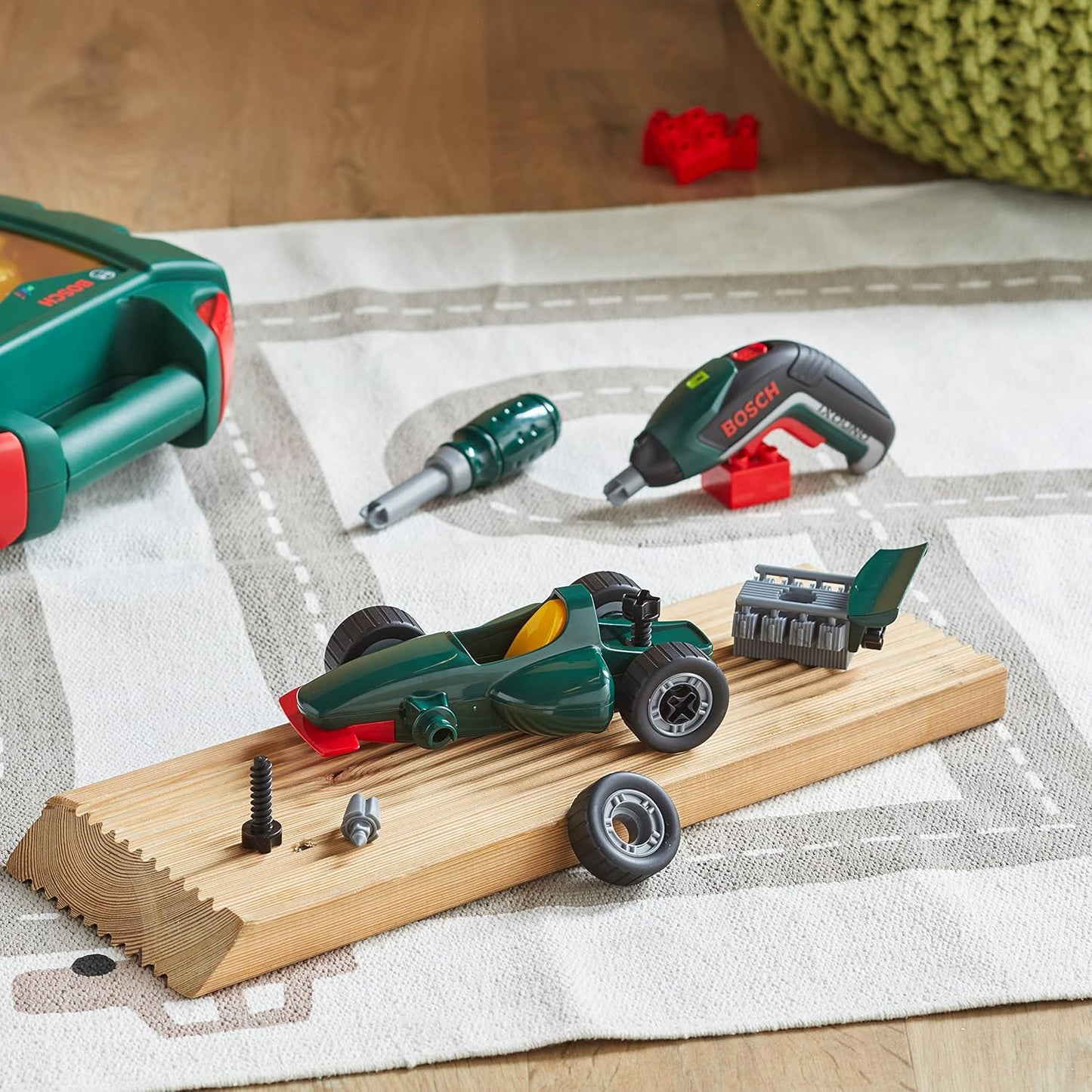 Werkzeugkoffer-Set Bosch Grand Prix mit Ixolino-Akkuschrauber, Single
