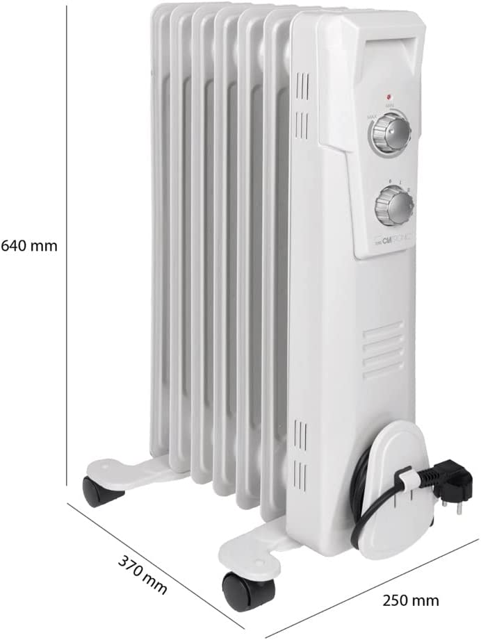 Ölradiator RA 3735, 1500 Watt 7 Rippen