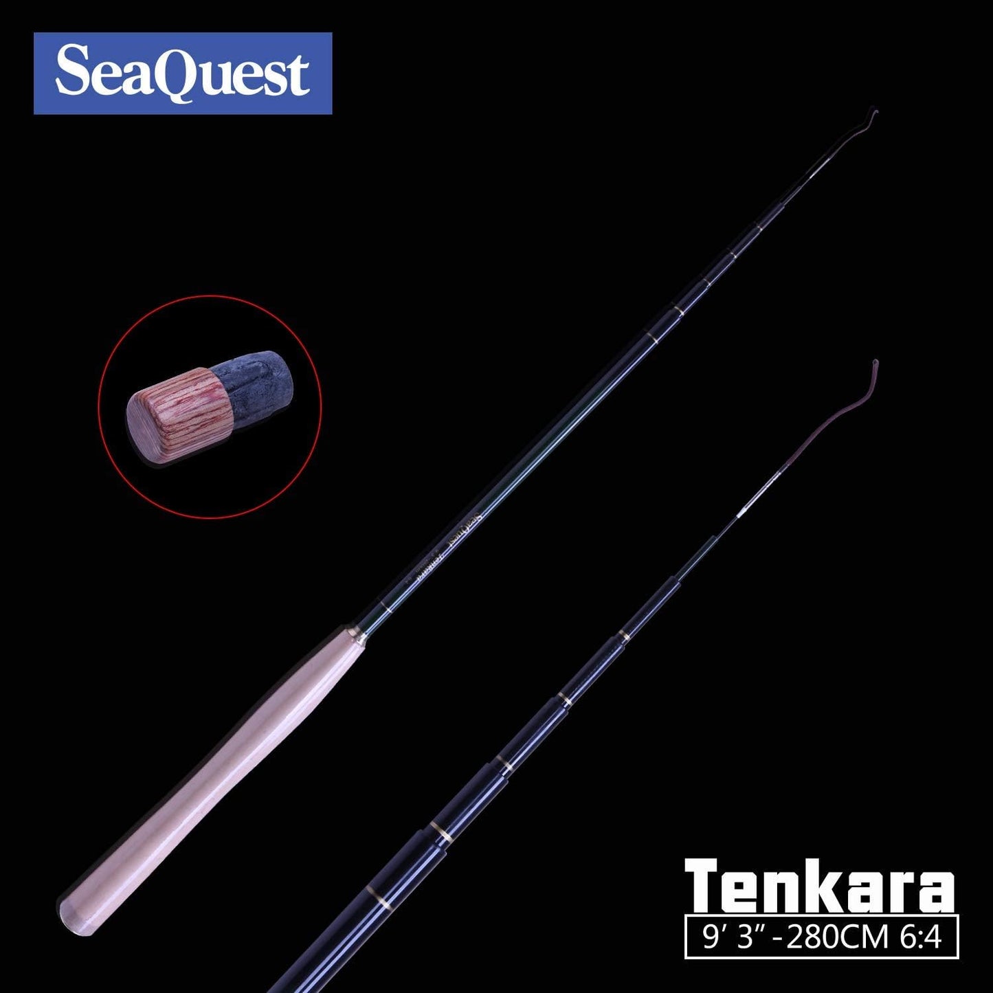 Tenkara Angelruten-Set, 6:4 9'3 TG kit 3