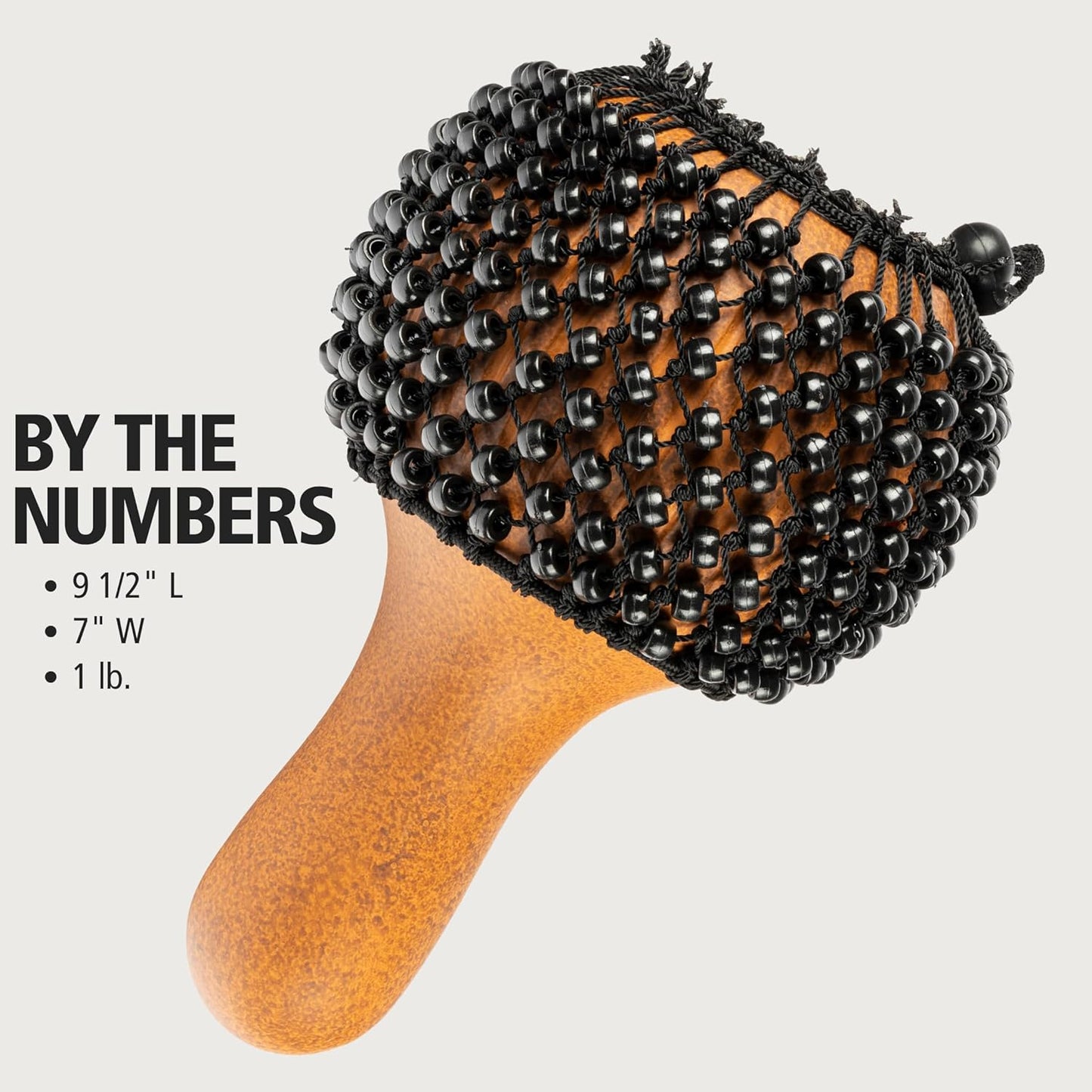 Fiberglas-Cabasa mit einstellbarem Netz