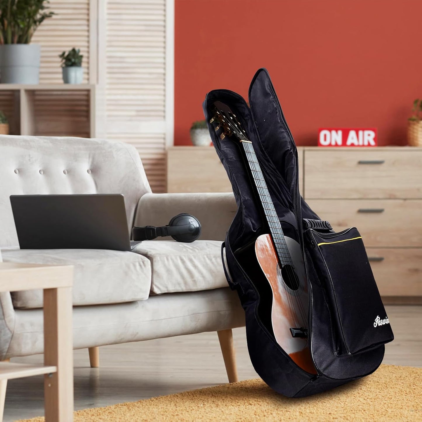 Gitarrentasche 41 Zoll, reissfest und wassergeschützt