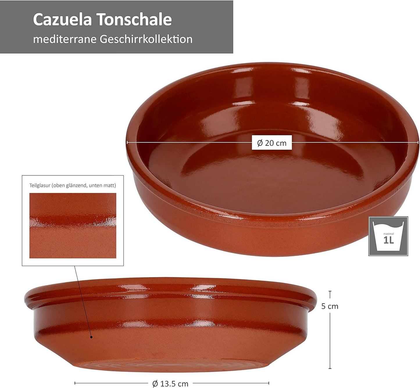 Cazuela Schalen-Set Bruno